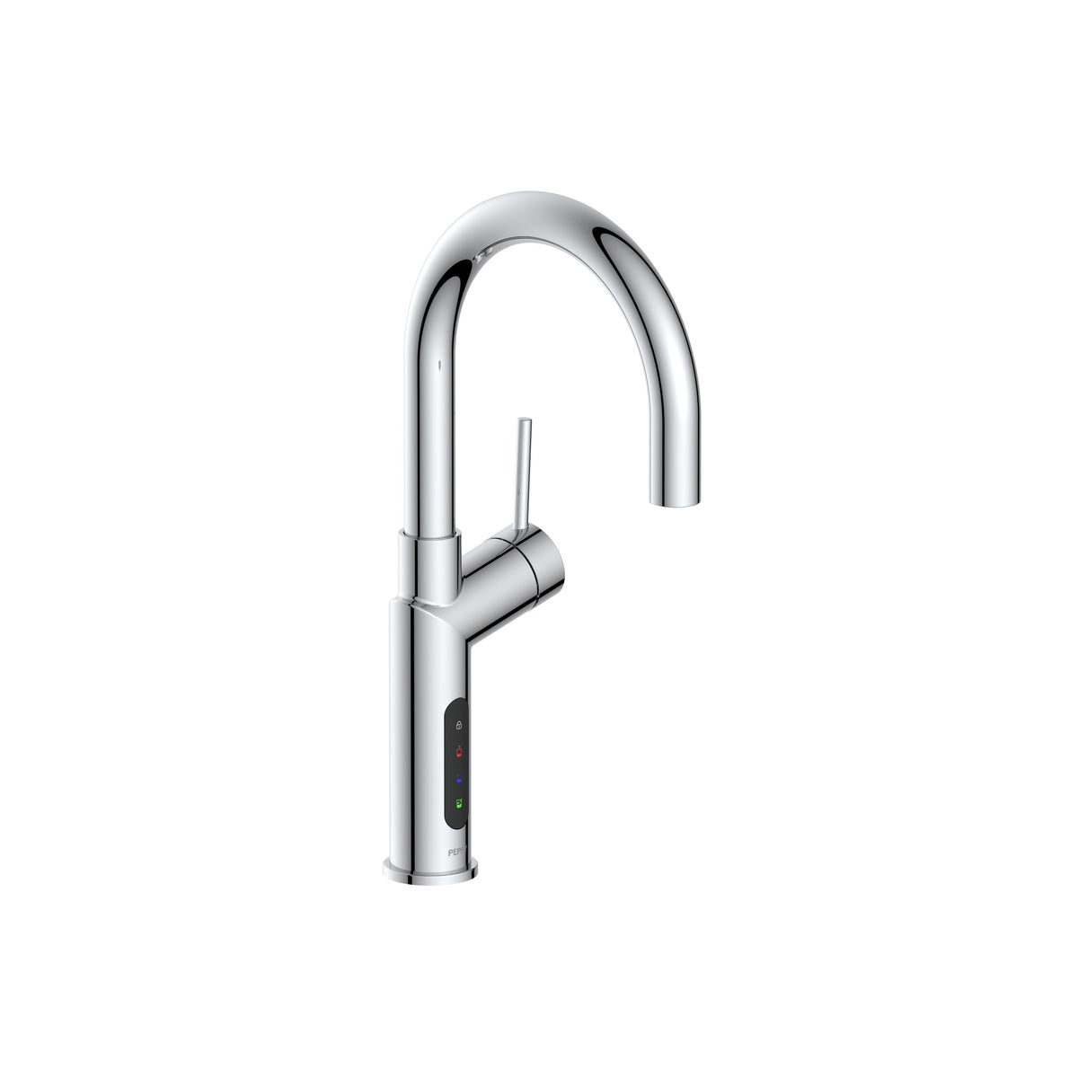 Peppy Taps Signature 5 in 1 Electronic Boiling, Chilled and Sparkling Filtered Tap Chrome