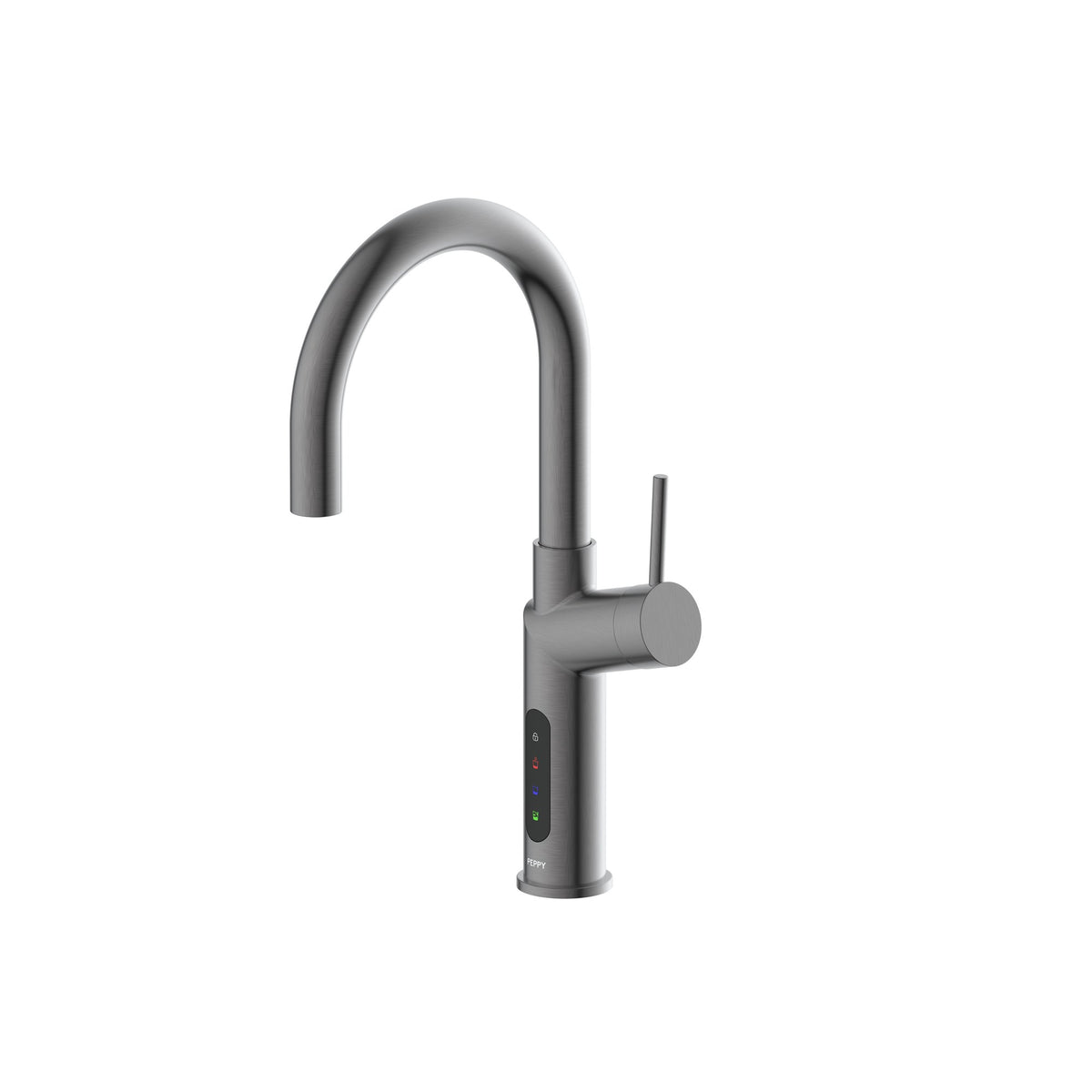 Peppy Taps Signature 5 in 1 Electronic Boiling, Chilled and Sparkling Filtered Tap Gunmetal