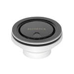Phoenix 50mm Covered Sink Basket Waste Matte Black