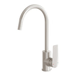 Phoenix Arlo Sink Mixer 6 Star 200mm Gooseneck Brushed Nickel