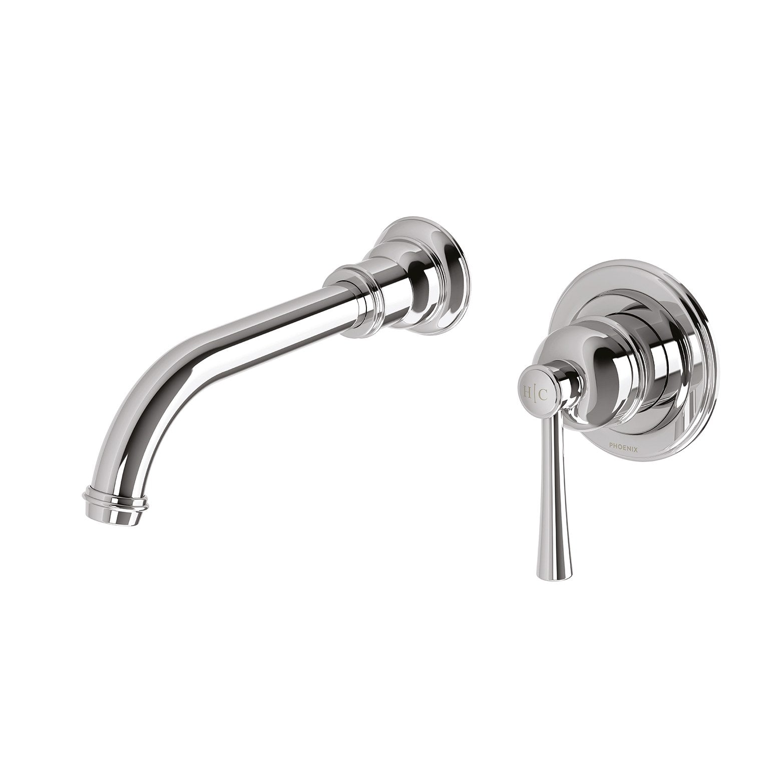 Phoenix Cromford SwitchMix Wall Basin / Bath Mixer Set Chrome