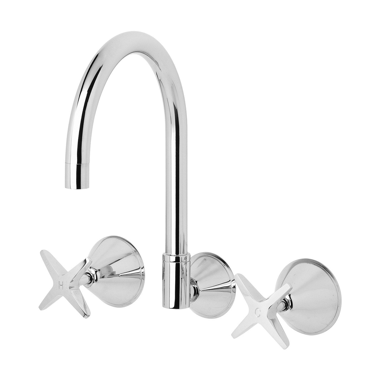 Phoenix Ivy Wall Sink Set Chrome