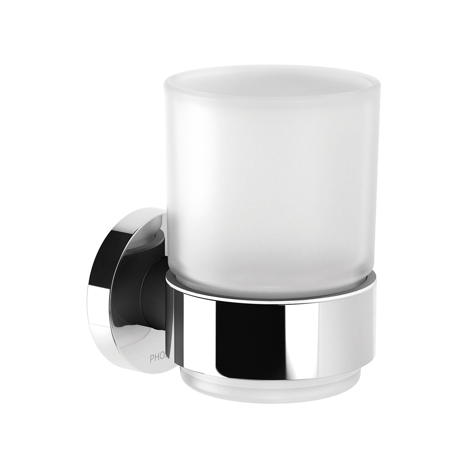 Phoenix Radii Tumbler & Holder Round Chrome