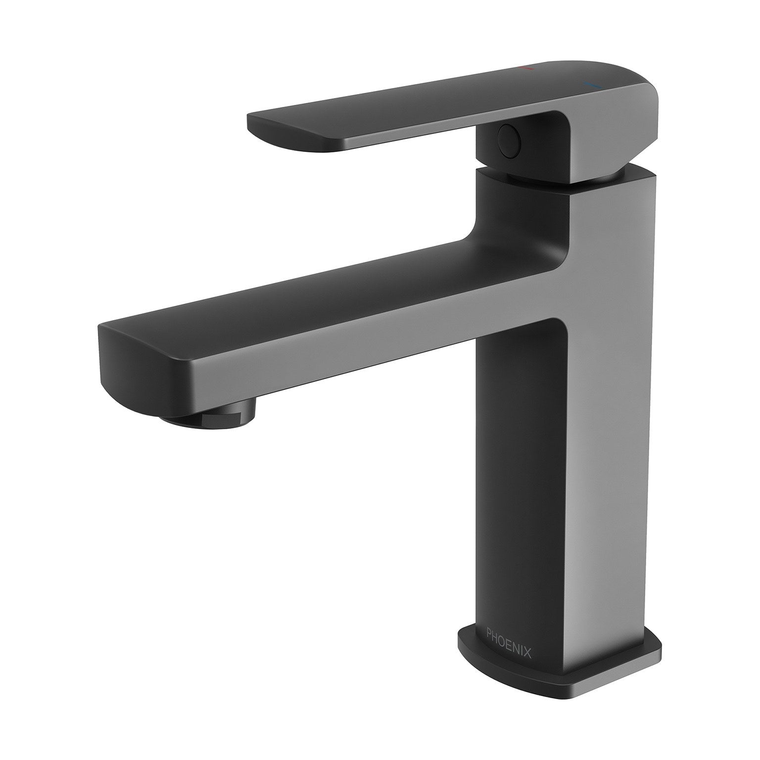 Phoenix Teva Basin Mixer 6 Star Matte Black