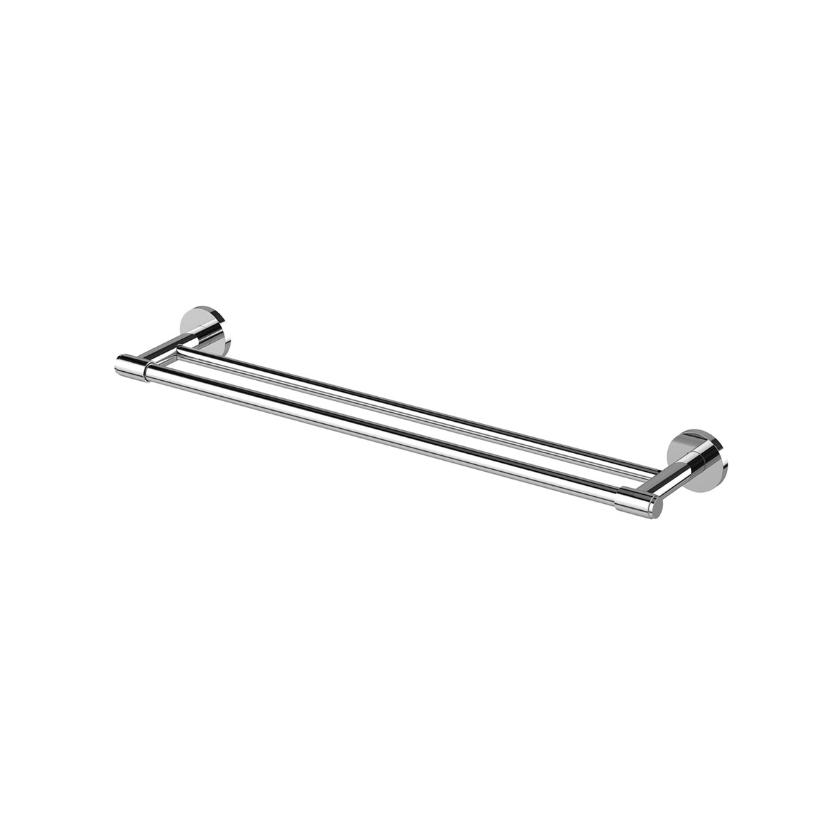 Phoenix Vivid MKII Double Towel Rail 600mm - Chrome