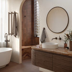 Phoenix Vivid MKII Floor Mounted Bath Mixer with Hand Shower - Brushed Bronze