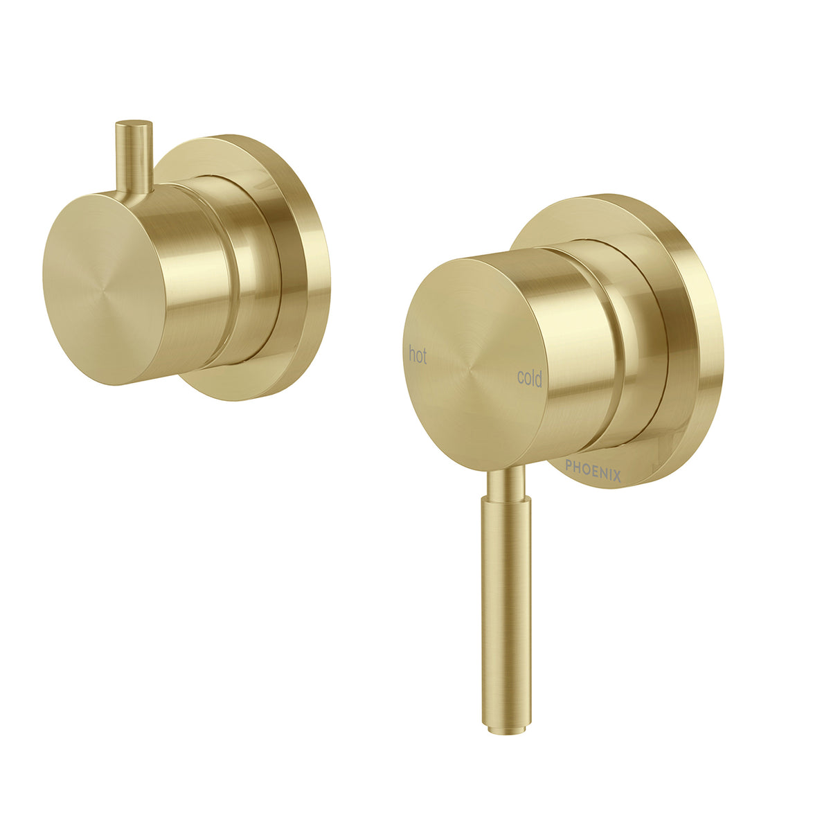 Phoenix Vivid MKII SwitchMix Shower / Bath Diverter Mixer - Brushed Gold