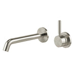 Phoenix Vivid MKII SwitchMix Wall Basin / Bath Mixer Set 200mm Pin Up - Brushed Nickel