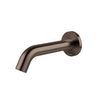 Phoenix Vivid MKII Wall Basin / Bath Outlet 160mm Curved - Brushed Bronze