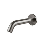Phoenix Vivid MKII Wall Basin / Bath Outlet 160mm Curved - Brushed Carbon