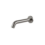 Phoenix Vivid MKII Wall Basin / Bath Outlet 200mm Curved - Brushed Carbon