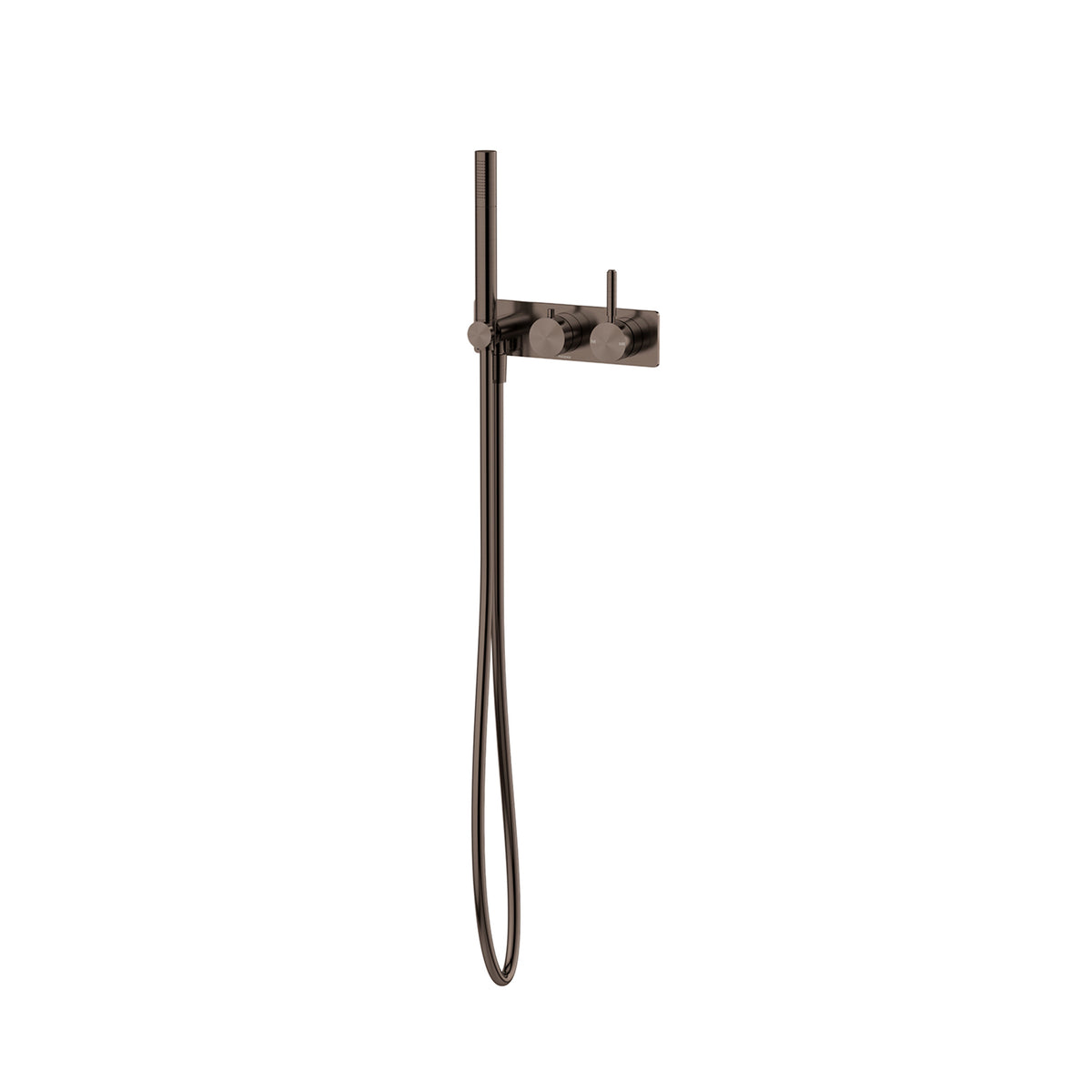Phoenix Vivid MKII Wall Shower System - Brushed Bronze