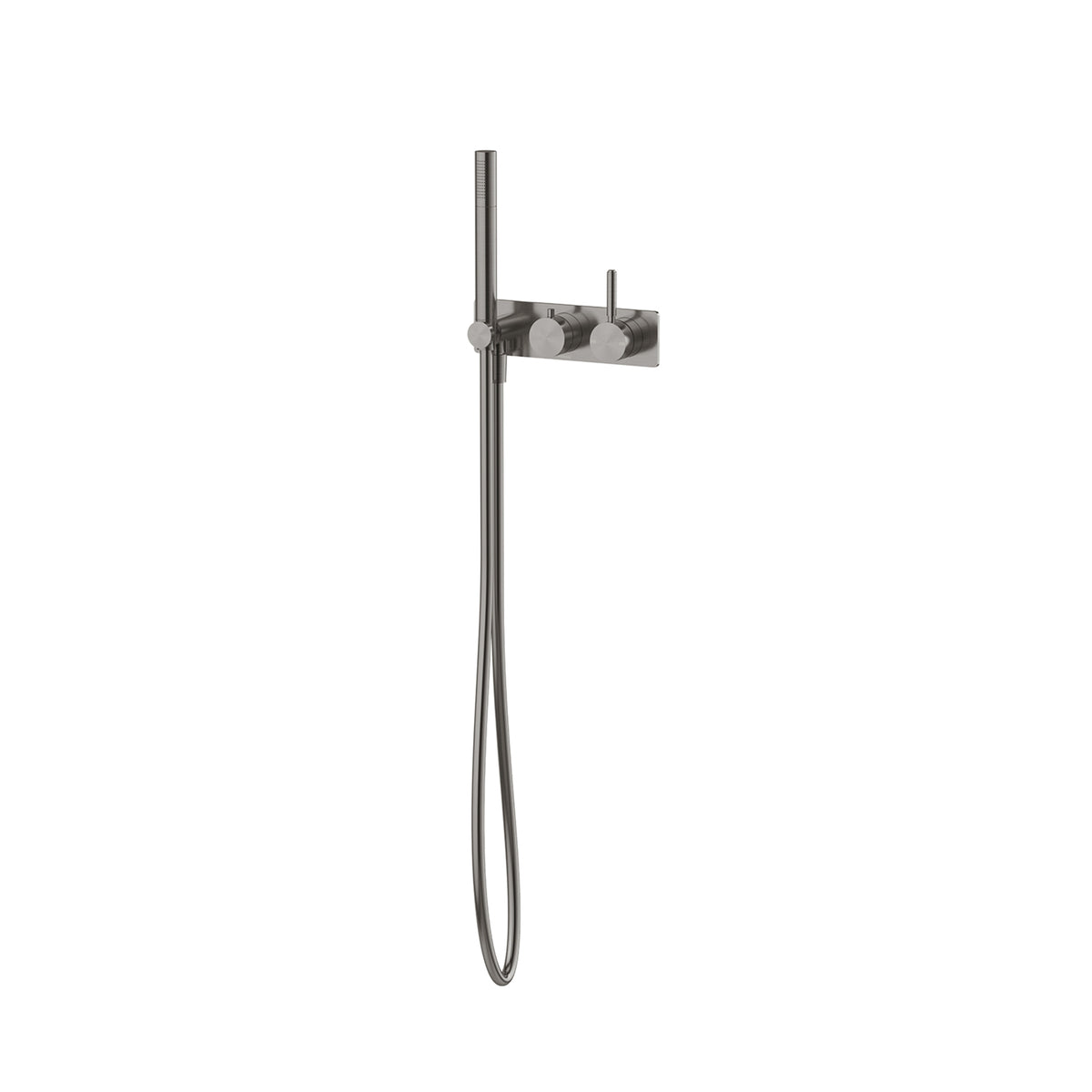 Phoenix Vivid MKII Wall Shower System - Brushed Carbon