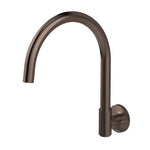 Phoenix Vivid MKII Wall Sink Outlet 200mm Gooseneck - Brushed Bronze