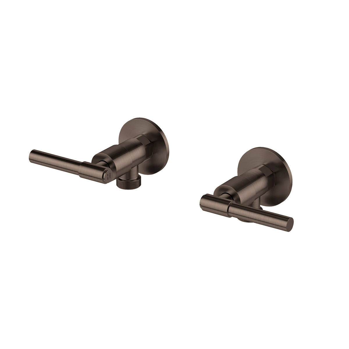 Phoenix Vivid MKII Washing Machine Stops - Brushed Bronze