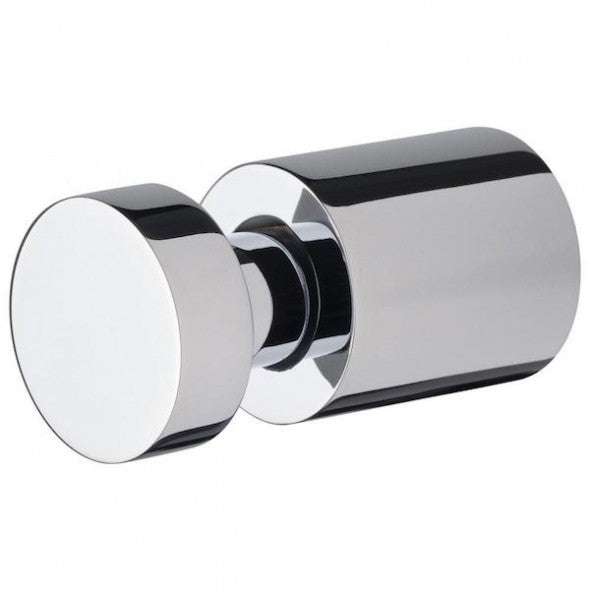 Phoenix Vivid chrome robe hook, polished metal wall hook for bathroom or ensuite