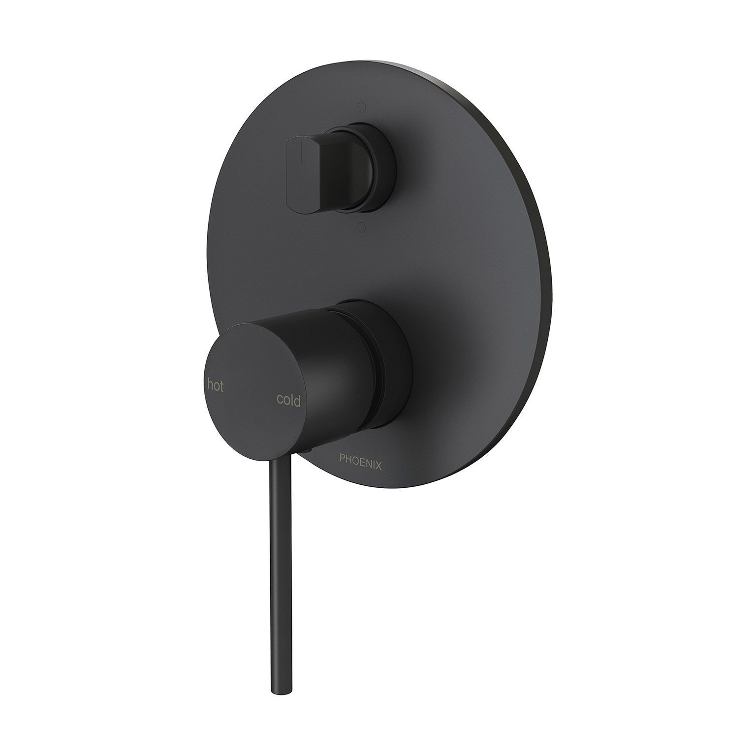 Phoenix Vivid Slimline SwitchMix Shower / Bath Diverter Mixer Matte Black