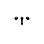 Caroma Luna Lever Laundry Tap Set Black