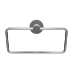 Phoenix Radii Hand Towel Holder Round Plate Chrome