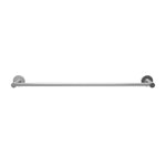 Phoenix Radii Single Towel Rail Round Plate-Chrome