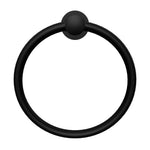 Caroma Cosmo Metal Towel Ring Matte Black