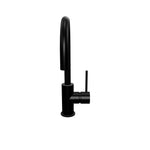 Phoenix Vivid Slimline Side Lever Sink Mixer 160mm Gooseneck-Matte Black