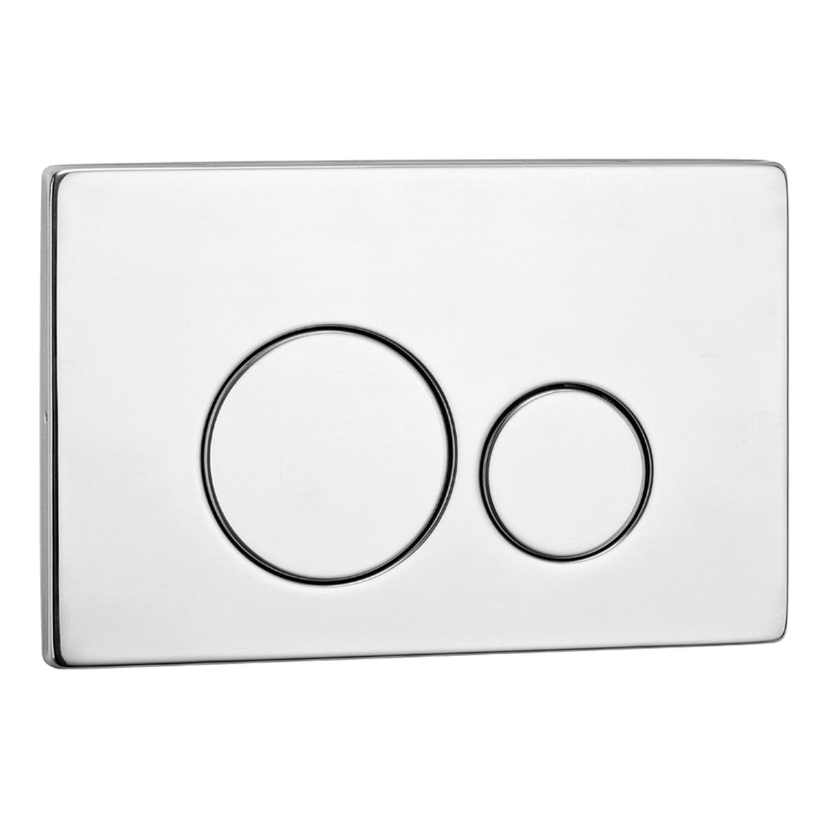Raymor Round Wall Dual Flush Button Plate Stainless Steel