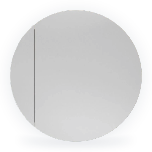 round shaving cabinets