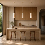 Telbix Jornel Pendant Light White Marble