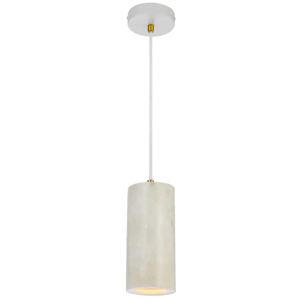 Telbix Jornel Pendant Light White Marble