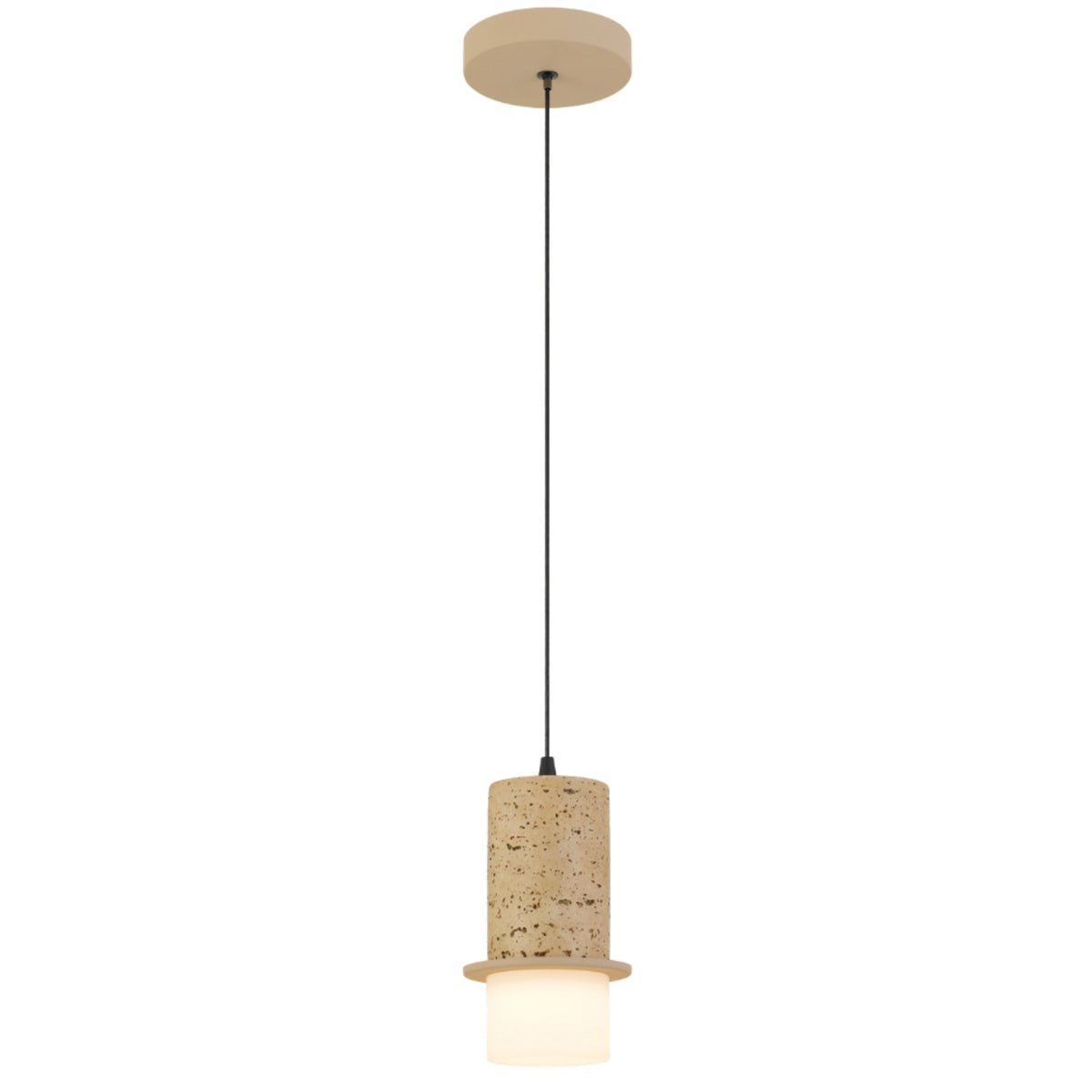 Telbix Kolisa 1 Pendant Light Beige