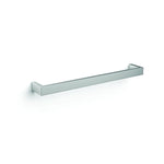 Thermogroup Thermorail square single heated towel rail, polished stainless steel, 632mm, wall-mounted view
