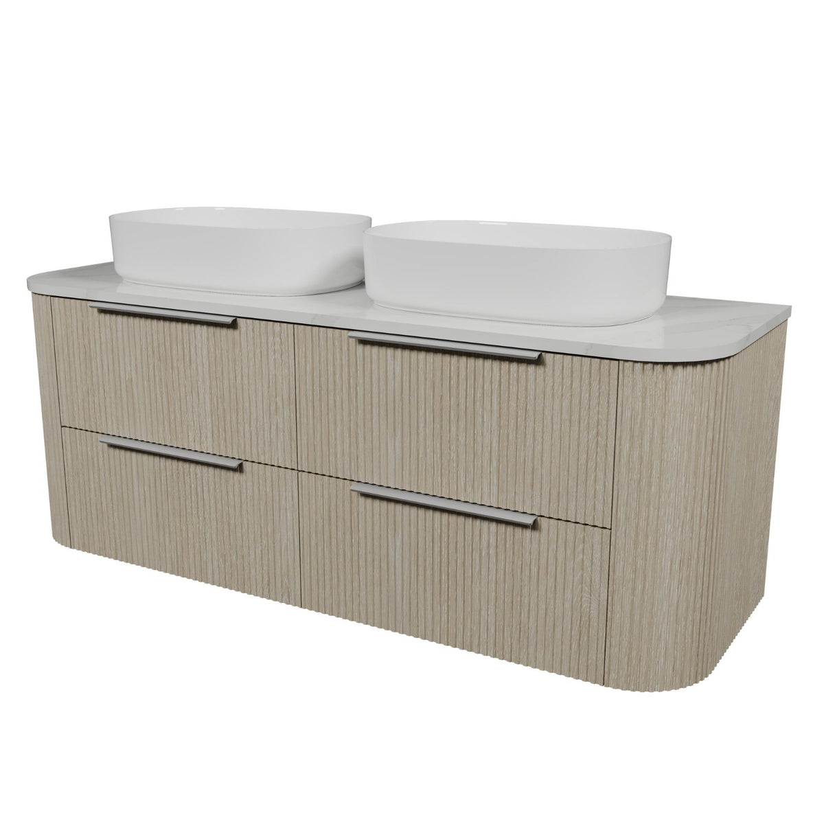 Timberline Socoa Dockland Wall Hung Vanity with Above Counter Basin