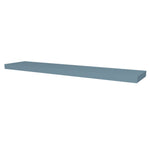Timberline Splice Shelf 900mm in blue-grey, flat rectangular wall shelf shown on a white background