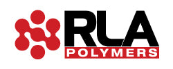 RLA Polymers logo