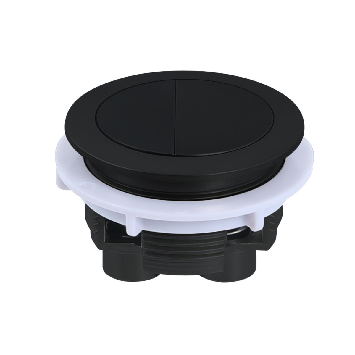 Turner Hastings Round Flush Button - Matte Black