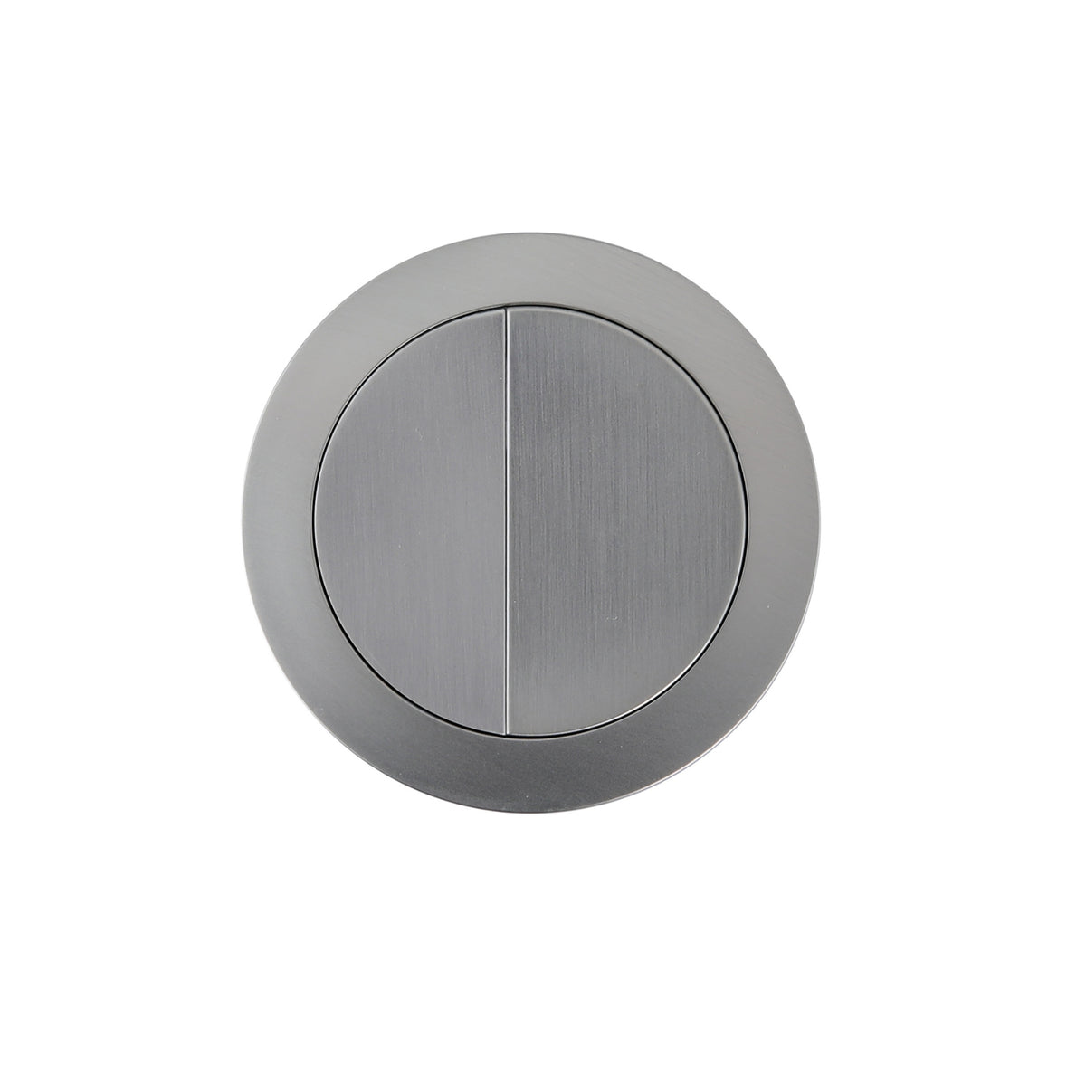 Turner Hastings Round Flush Button - Brushed Nickel