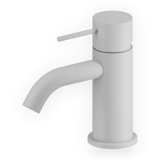 white tapware