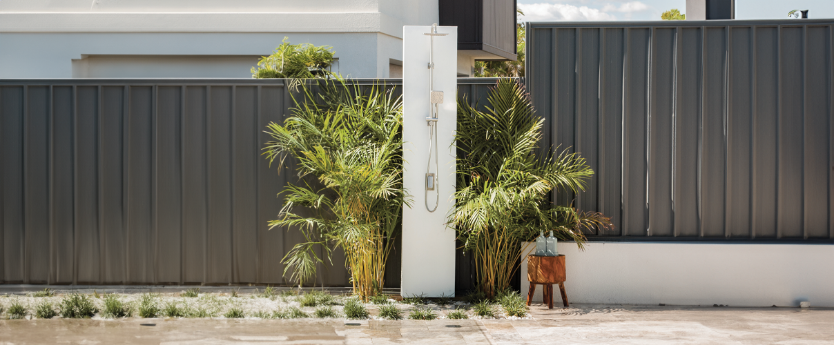 Outdoor shower